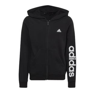 Sweat Zippé Noir Fille Adidas IC3584 pas cher
