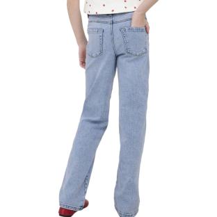 Jean Loose Bleu Fille Kids ONLY Kogblairs vue 0