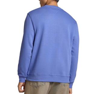 Sweat Bleu Homme Tommy Hilfiger Reg Flag Crew vue 0