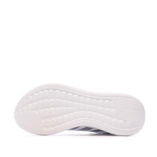Chaussures de sport Blanches Femme Adidas QT Racer 3.0 vue 5