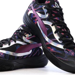 Chaussures de Basketball Noir/Rose Homme Puma Stewie 2 Cherry On Top vue 7