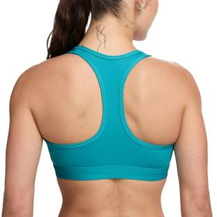 Brassière de Sport Bleu Femme Nike SWSH MED vue 2