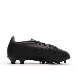 Chaussures de Foot Noires Junior Adidas Predator League MG vue 2