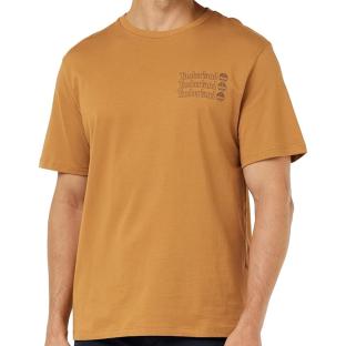 T-Shirt Jaune Homme Timberland TB0A65KKP471 vue 0