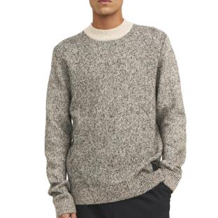 Pull Marron Homme Jack & Jones Space pas cher