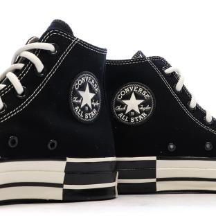 Baskets Noires/Blanches Homme Converse Chuck 70 vue 7