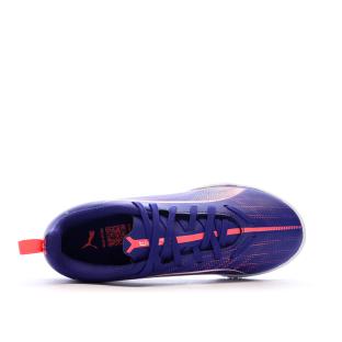 Chaussures de Foot Violettes Junior Puma Ultra 5 Play TT vue 4