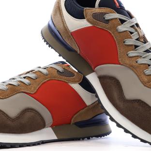 Baskets Marron/Rouge/Marine Homme Pepe jeans Brit Road M vue 0