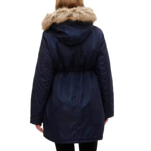 Parka Marine Femme Mamalicious Macy vue 2