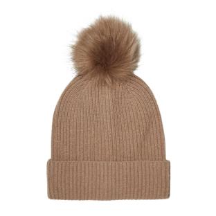 Bonnet Marron Femme Vero Moda Beanie vue 0