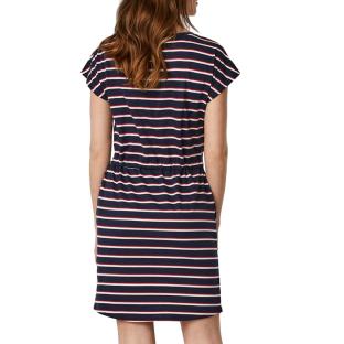 Robe Marine/Rouge Femme Vero Moda Mapril vue 2