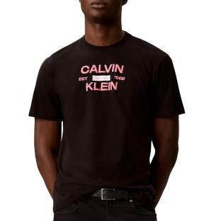Schwarzes Herren-T-Shirt von Calvin Klein Jeans Calvinklei Ansicht 0