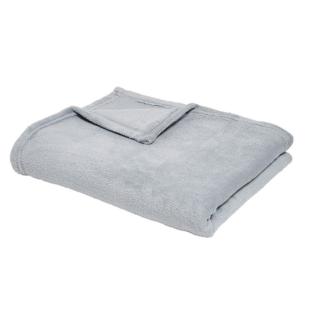 Plaid Gris Today Moelleux 125x150 vue 0