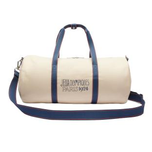 Sac de Voyage Beige/Marine Mixte Lacoste Duffle vue 0
