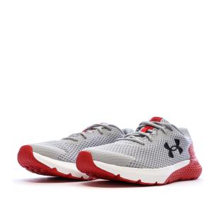 Chaussures de Running Grises/Rouges Femme Under Armour Charged Rogue 3 vue 6