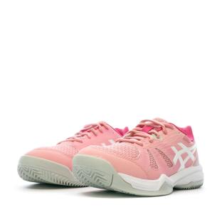 Chaussures de Tennis Rose/Gris Femme/Fille Asics Gel Padel Pro 5 vue 6
