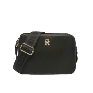 Sac à Bandoulière Noir Femme Tommy Hilfiger Logotape pas cher