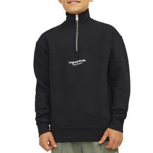Sweat Noir Garçon Jack & Jones Vesterbro 12242475 pas cher