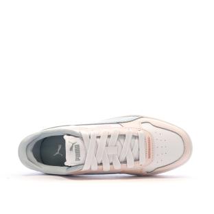 Baskets Blanc/Rose/Vert Femme Puma Carina Street vue 4