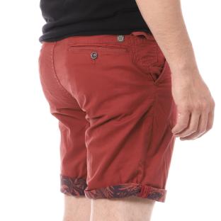 Pantalones cortos rojos para hombre RMS26 3590 ver 0