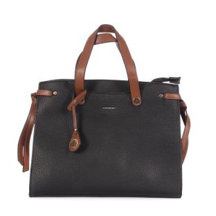 Sac à Main Noir/Marron Femme Manoukian JACIRA pas cher