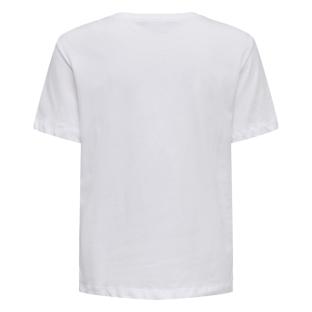 T-Shirt Blanc Femme JDY Louisa vue 2