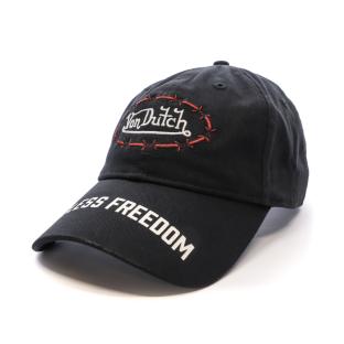 Casquette Noire/Rouge Homme Von Dutch 966120 pas cher