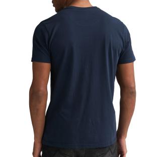 T-Shirt Marine Homme Petrol Industries Classicss vue 0