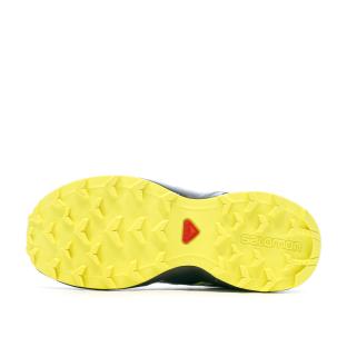 Chaussures de Trail Noire/Jaune Garçon Salomon Speedcross vue 5