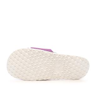 Claquettes Blanches/Bleu/Rouge Homme Le Coq Sportif Slide vue 2