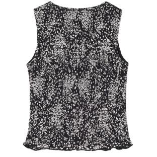 Top Noir/Blanc Fille Le Temps Des Cerises Veronicgi vue 0