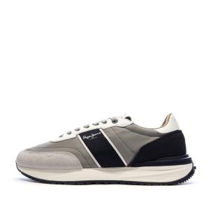 Grey Men's Sneakers Pepe jeans Buster Club Photo of the Espace des Marques %store% store - view of %key%