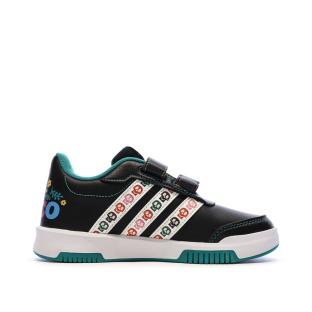 Baskets Noires Enfant Adidas Tensaur Coco vue 0