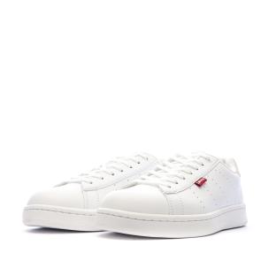 Baskets Blanches/Rose Femme Levi's Avenue vue 0