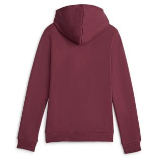 Sweat à Capuche Rouge Fille Puma Ess Logo vue 2