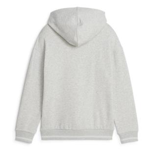 Sweat Gris Fille Puma Squad vue 2