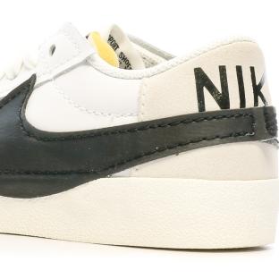 Baskets Blanches/Noir Mixte Nike Blazer Low 77 Jumbo vue 0