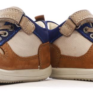 Baskets Hautes Maron/Beige Garçon Kickers Bottillon vue 7