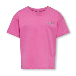 T-shirt Rose Fille Only Maiken Life pas cher
