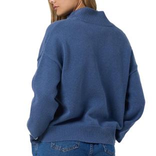 Pull Bleu Femme Noisy May Tina vue 2