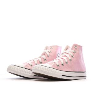 Baskets Roses Femme Converse All Star Washed vue 6