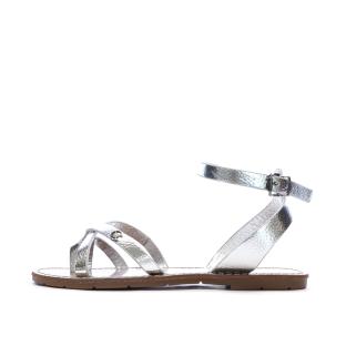 Sandales Argent Femme Chattawak PERLA pas cher