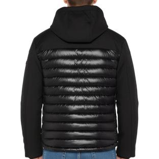 Doudoune Noire Homme Schott ver 0