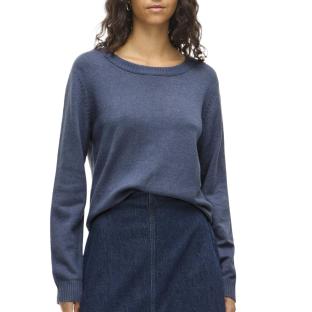 Pull Bleu Femme Vila Viril pas cher