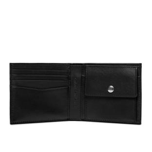 Portefeuille Noir Homme Calvin Klein Jeans Small Leather vue 2
