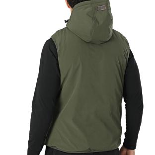 Doudoune Sans Manches Kaki Homme Geographical Norway Veritable vue 2
