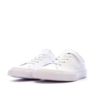 Baskets Blanches Fille Nike Court Legacy vue 6