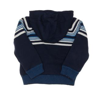 Gilet Zippé Marine Garçon EOM Vichalkid vue 2