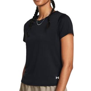 T-Shirt Noir Femme Under Armour 1382434 pas cher