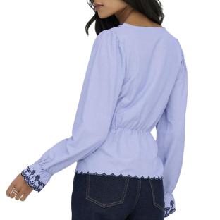 Blouse Bleu Femme JDY Savannah vue 2